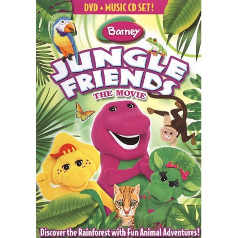 Barney: Jungle Friends (DVD, 2009,‎ DVD/CD)